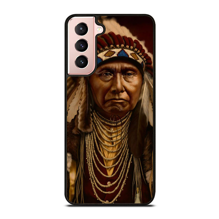 NATIVE AMERICAN PEOPLE Samsung Galaxy S21 Case Cover