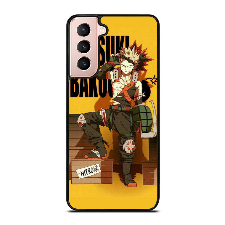 MY HERO ACADEMIA BAKUGOU ANIME Samsung Galaxy S21 Case Cover