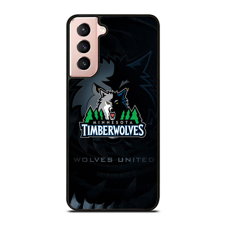 MINNESOTA TIMBERWOLVES ICON Samsung Galaxy S21 Case Cover