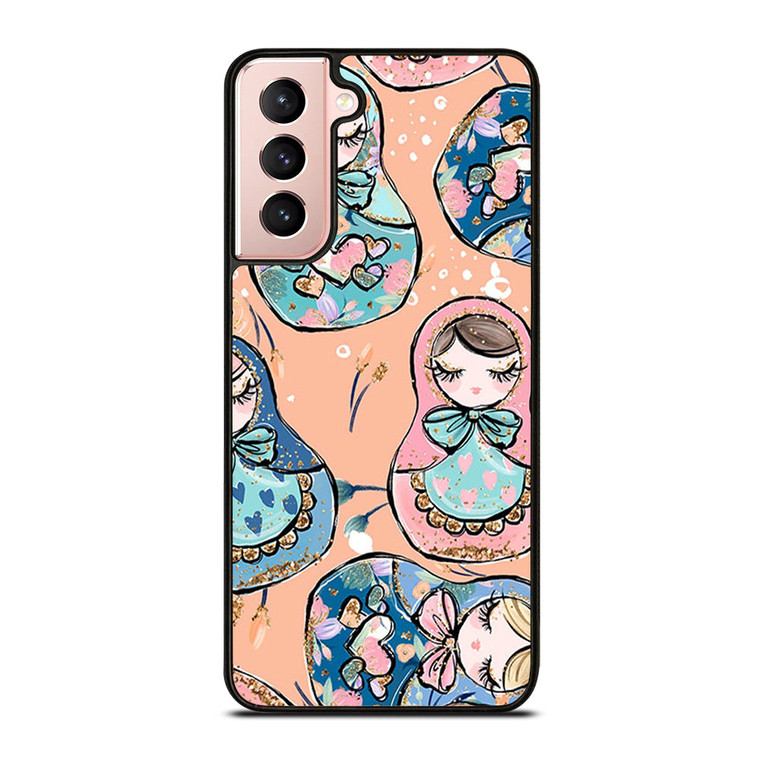 MATRYOSHKA NESTING DOLLS RUSSIAN ART 2 Samsung Galaxy S21 Case Cover