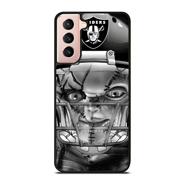 LAS VEGAS RAIDERS CHUCKY Samsung Galaxy S21 Case Cover
