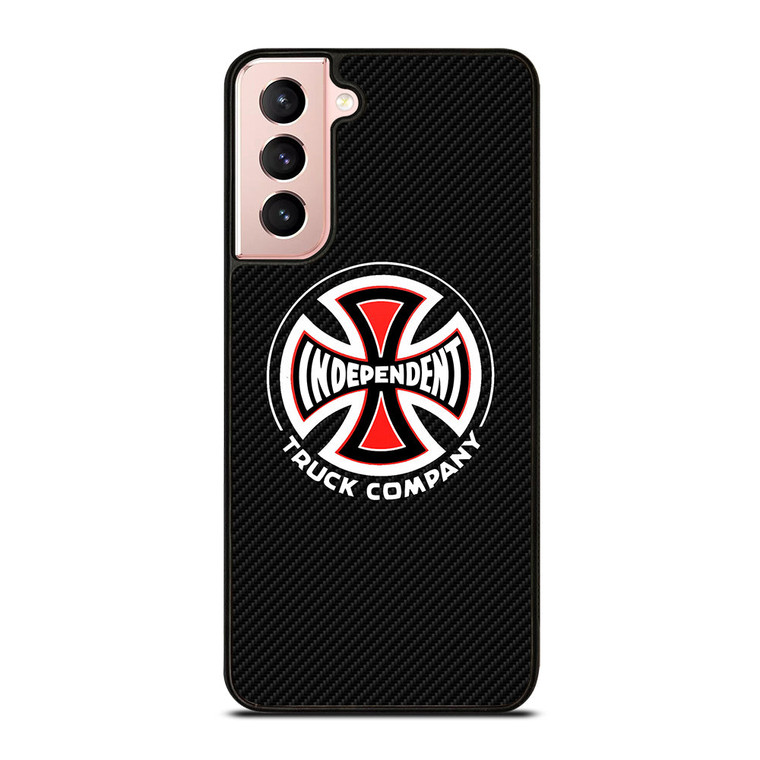 INDEPENDENT TRUCK COMPANY LOGO CARBON Samsung Galaxy S21 Case Cover