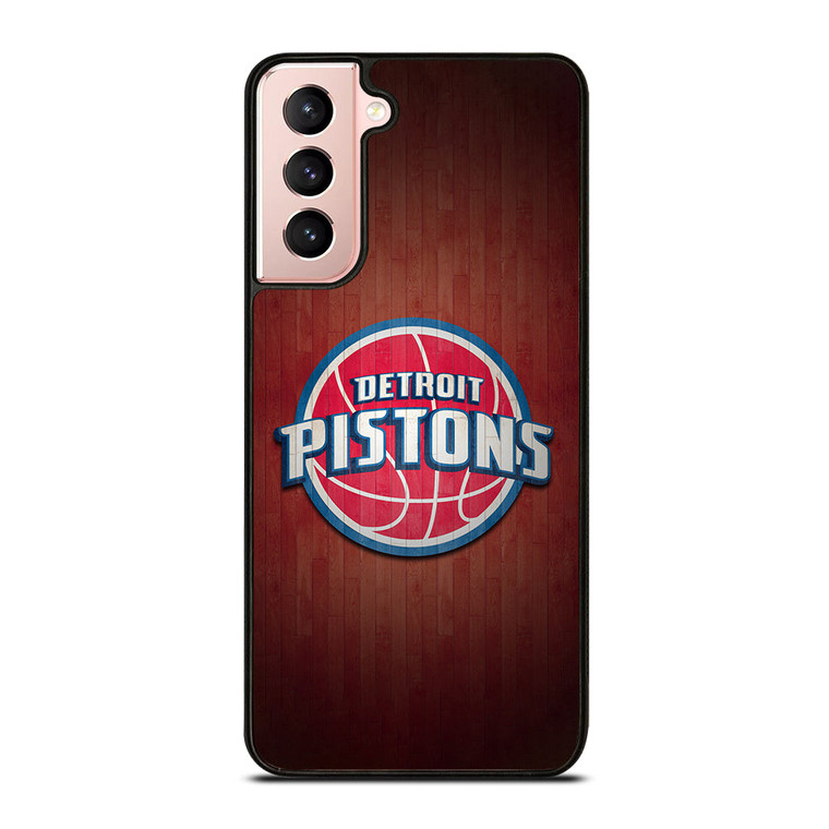DETROIT PISTONS WOODEN LOGO Samsung Galaxy S21 Case Cover