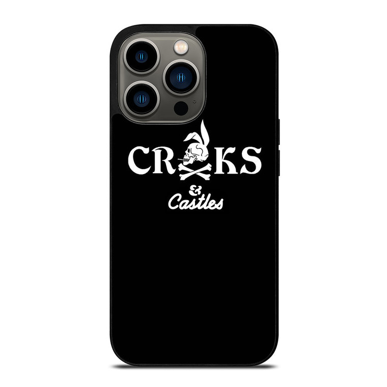 CROOKS AND CASTLES SKULL iPhone 13 Pro Case Cover