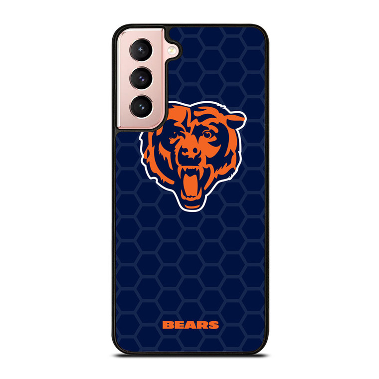 CHICAGO BEARS HEXAGON LOGO Samsung Galaxy S21 Case Cover