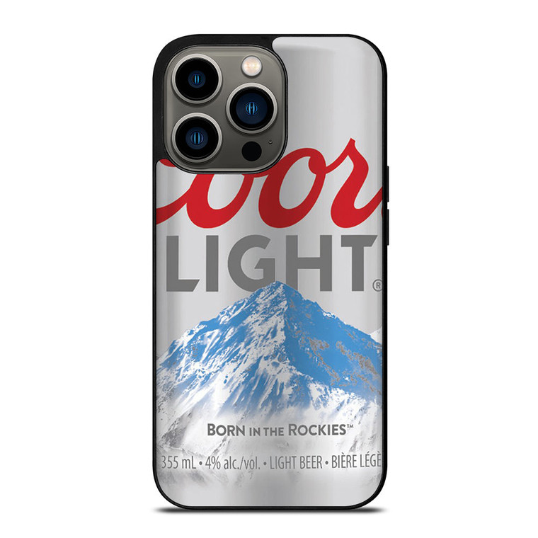 COORS LIGHT BEER 2 iPhone 13 Pro Case Cover
