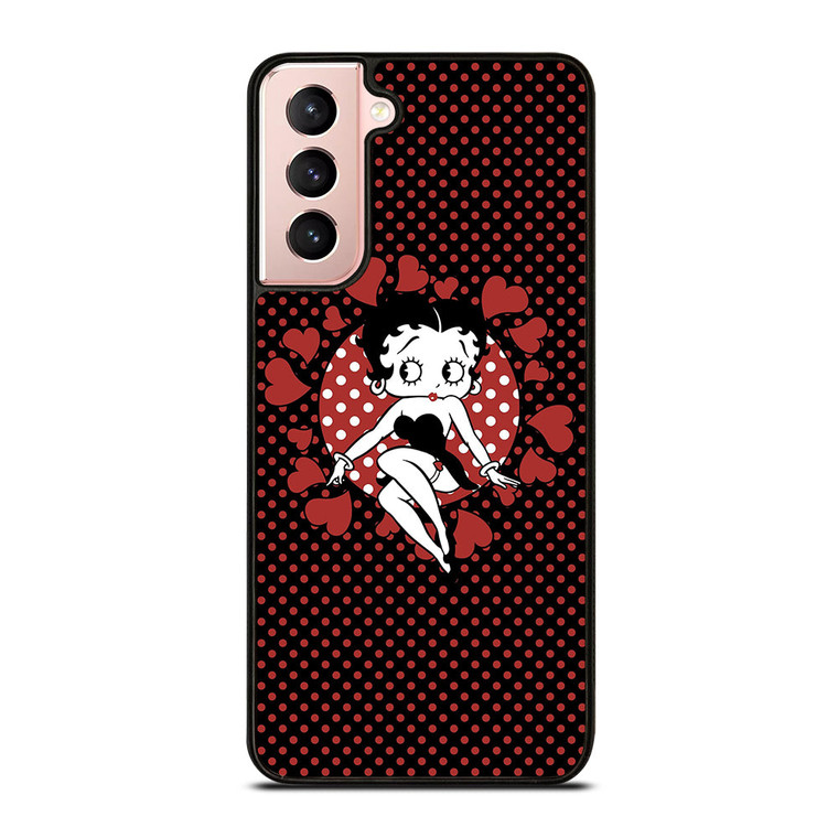 BETTY BOOP DOT Samsung Galaxy S21 Case Cover