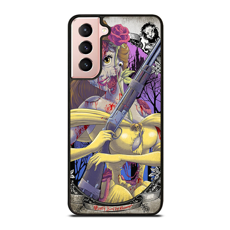 BEAUTY AND THE BEAST ZOMBIE Samsung Galaxy S21 Case Cover