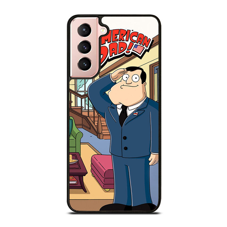 AMERICAN DAD CARTOON 2 Samsung Galaxy S21 Case Cover