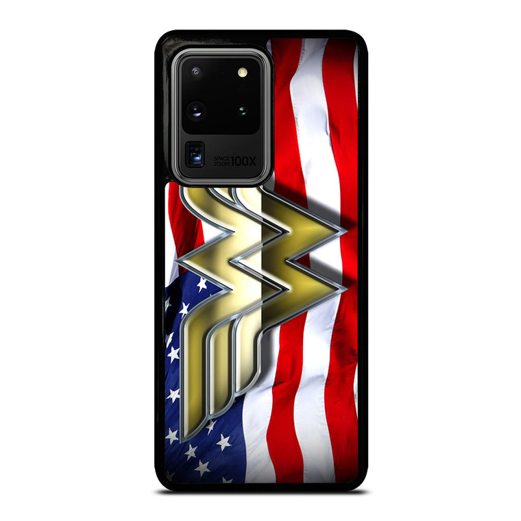 WONDER WOMAN AMERICAN Samsung Galaxy S20 Ultra Case Cover