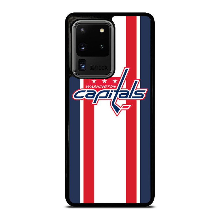 WASHINGTON CAPITALS STRIPE Samsung Galaxy S20 Ultra Case Cover