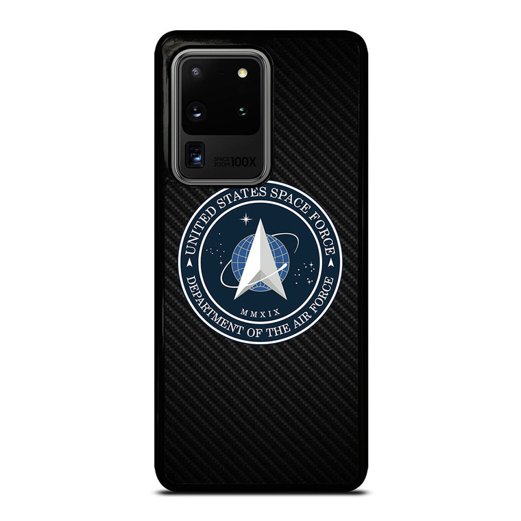 UNITED STATES SPACE CORPS USSC CARBON LOGO Samsung Galaxy S20 Ultra Case Cover