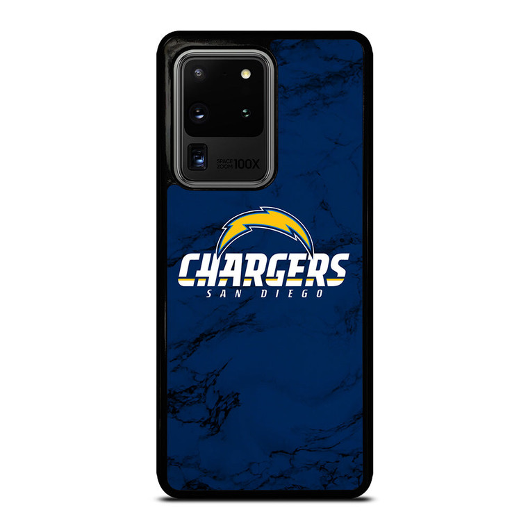 SAN DIEGO CHARGERS NFL FOOTBALL MARBLE Samsung Galaxy S20 Ultra Case Cover