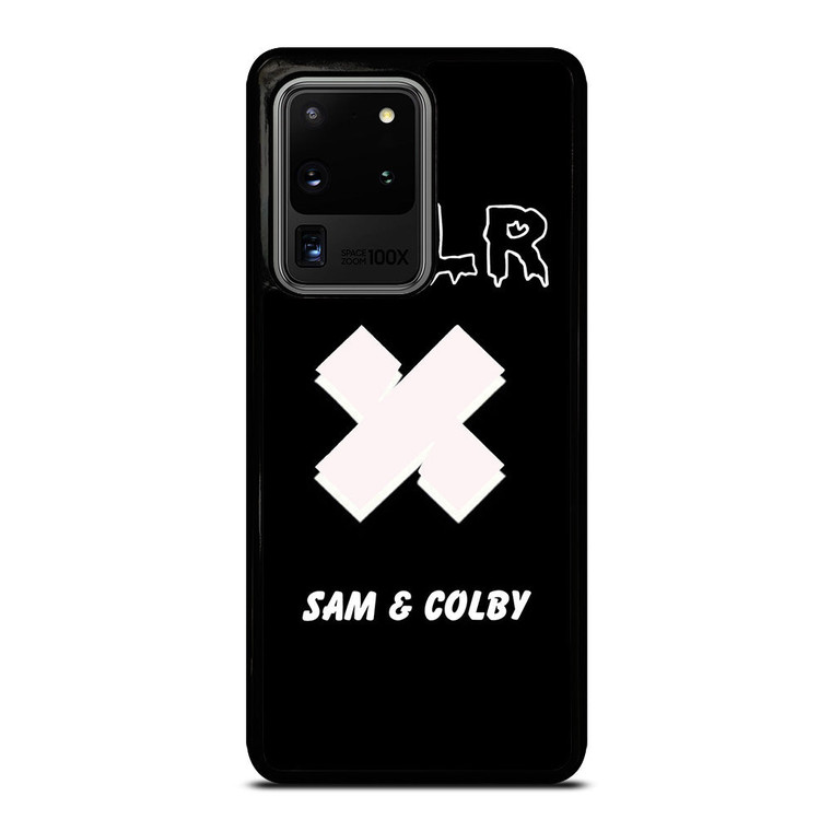 SAM AND COLBY XPLR X LOGO Samsung Galaxy S20 Ultra Case Cover