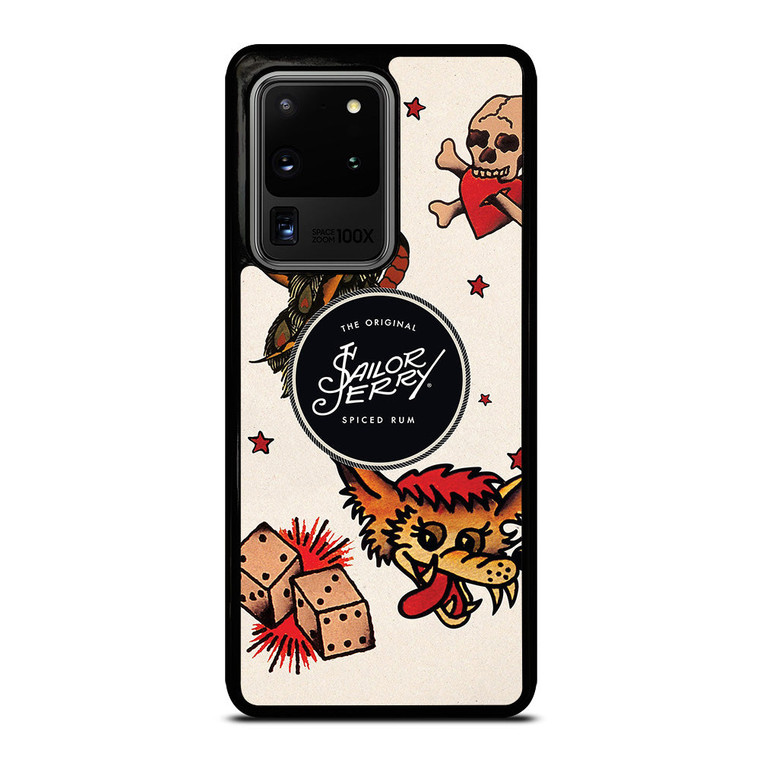 SAILOR JERRY TATTOO LOGO Samsung Galaxy S20 Ultra Case Cover