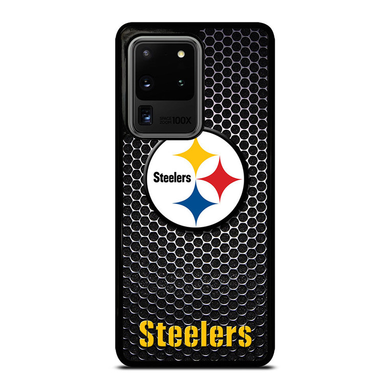 PITTSBURGH STEELERS METAL Samsung Galaxy S20 Ultra Case Cover PITTSBURGH STEELERS METAL Samsung Galaxy S20 Ultra Case Cover