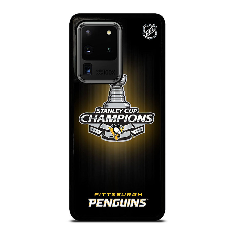 PITTSBURGH PENGUINS STANLEY CHAMPIONS Samsung Galaxy S20 Ultra Case Cover