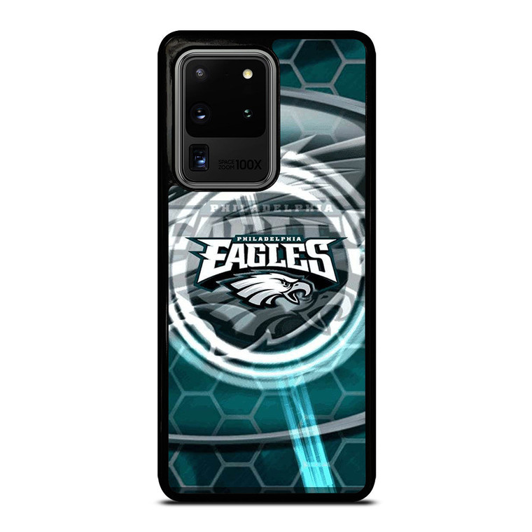 PHILADELPHIA EAGLES HEXAGON Samsung Galaxy S20 Ultra Case Cover