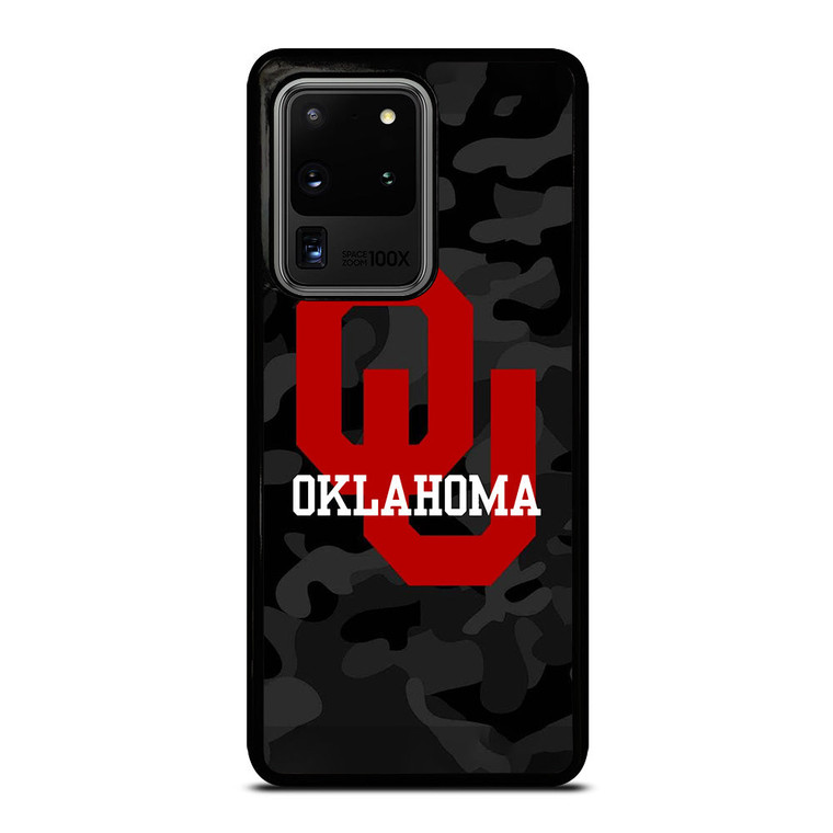 OKLAHOMA SOONERS CAMO Samsung Galaxy S20 Ultra Case Cover