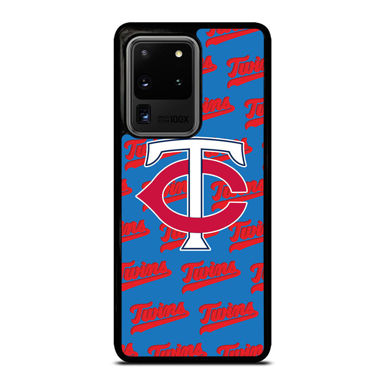 MINNESOTA TWINS MLB LOGO Samsung Galaxy S20 Ultra Case Cover MINNESOTA TWINS MLB LOGO Samsung Galaxy S20 Ultra Case Cover