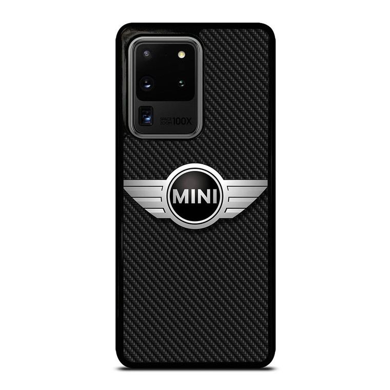 MINI COOPER CARBON Samsung Galaxy S20 Ultra Case Cover MINI COOPER CARBON Samsung Galaxy S20 Ultra Case Cover