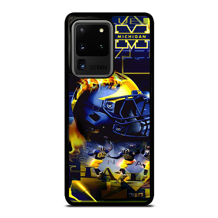 MICHIGAN WOLVERINES FOOTBALL Samsung Galaxy S20 Ultra Case Cover