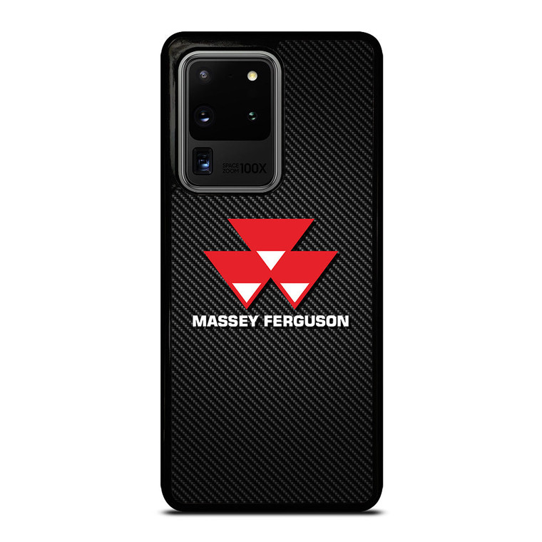 MASSEY FERGUSON TRACTOR LOGO CARBON Samsung Galaxy S20 Ultra Case Cover