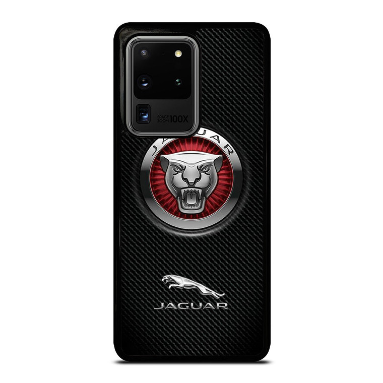 JAGUAR CARBON LOGO 3 Samsung Galaxy S20 Ultra Case Cover