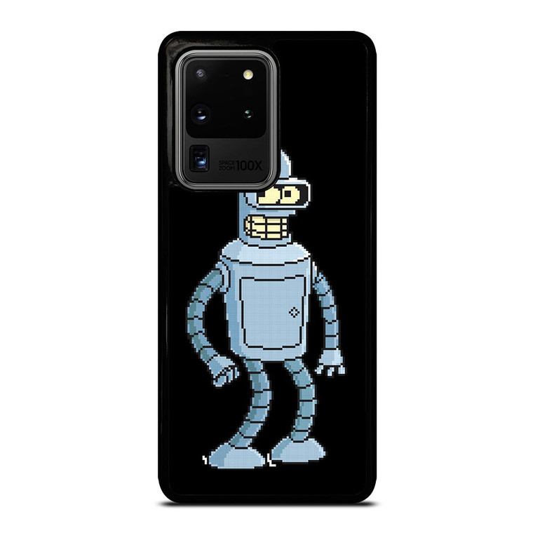 FUTURAMA BENDER 8BIT Samsung Galaxy S20 Ultra Case Cover