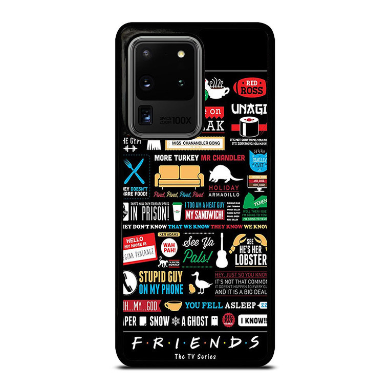 FRIENDS TV SERIES COLLAGE Samsung Galaxy S20 Ultra Case Cover FRIENDS TV SERIES COLLAGE Samsung Galaxy S20 Ultra Case Cover