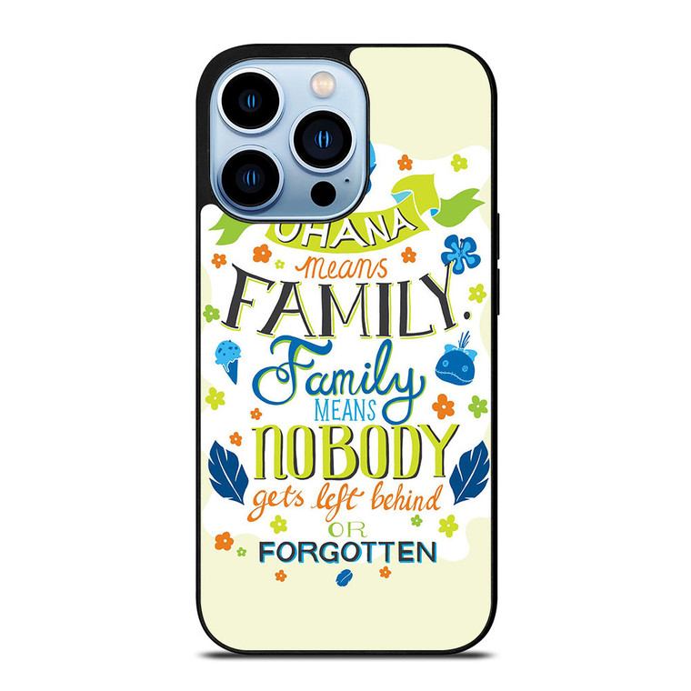 OHANA MEANS FAMILY iPhone 13 Pro Max Case Cover