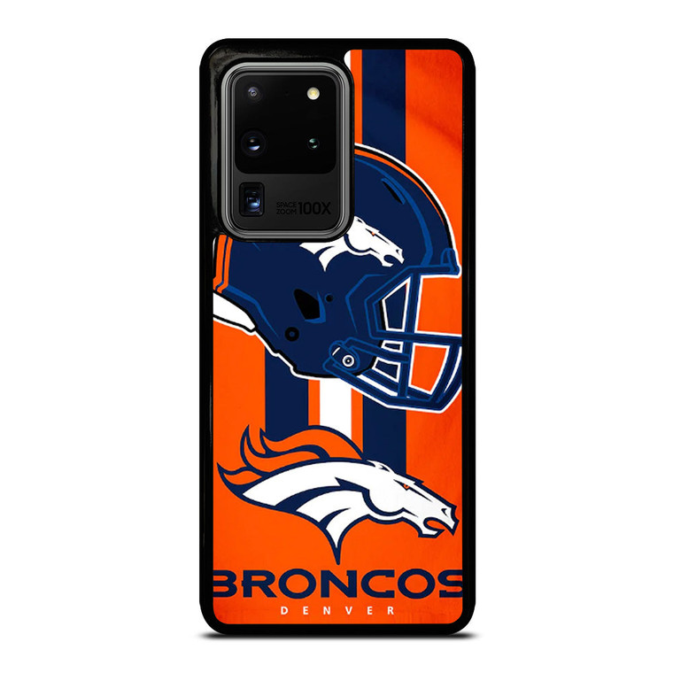 DENVER BRONCOS ORANGE CRUSH Samsung Galaxy S20 Ultra Case Cover