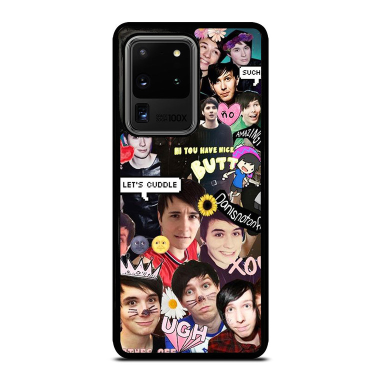 DAN AND PHIL COLLAGE 3 Samsung Galaxy S20 Ultra Case Cover