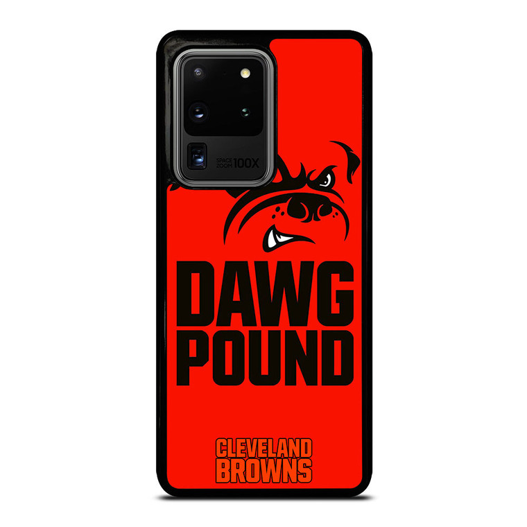 CLEVELAND BROWNS DAWG Samsung Galaxy S20 Ultra Case Cover