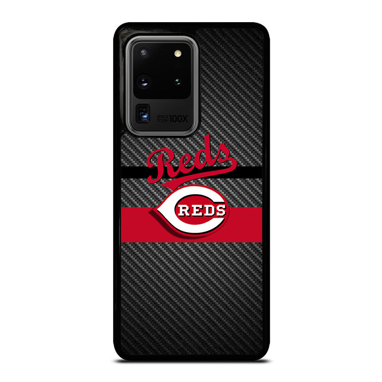 CINCINNATI REDS CARBON Samsung Galaxy S20 Ultra Case Cover