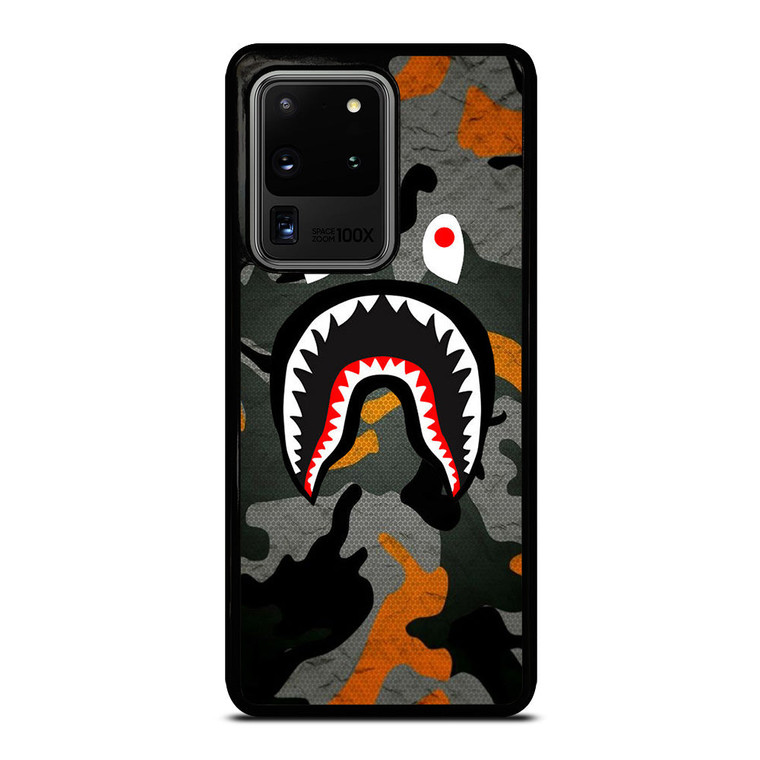 BAPE SHARK CAMO 1 Samsung Galaxy S20 Ultra Case Cover