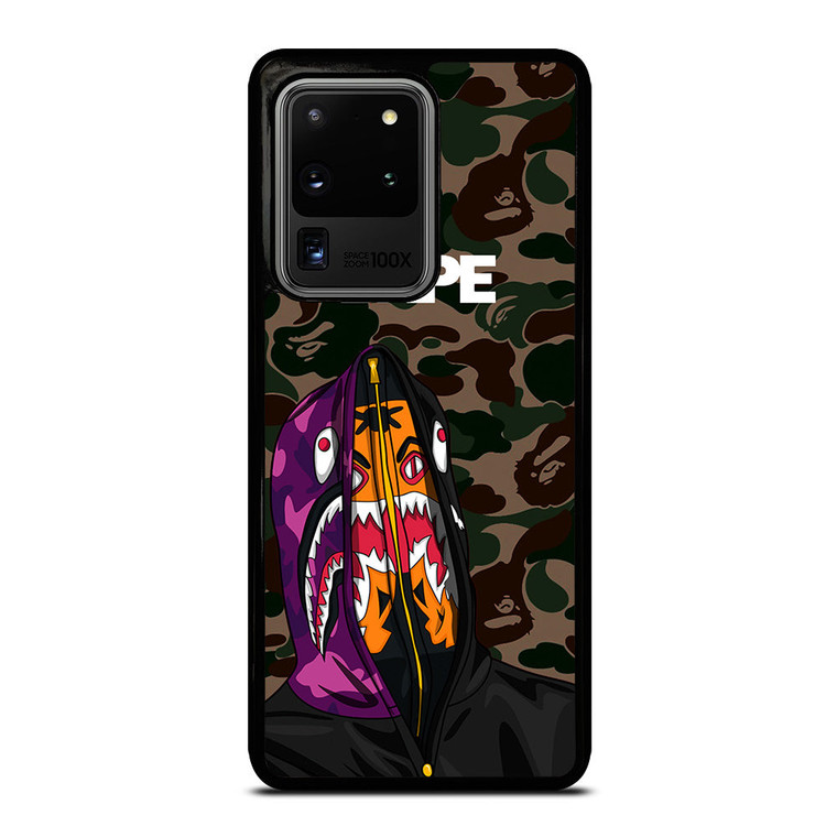 BAPE CAMO SHARK 2 Samsung Galaxy S20 Ultra Case Cover