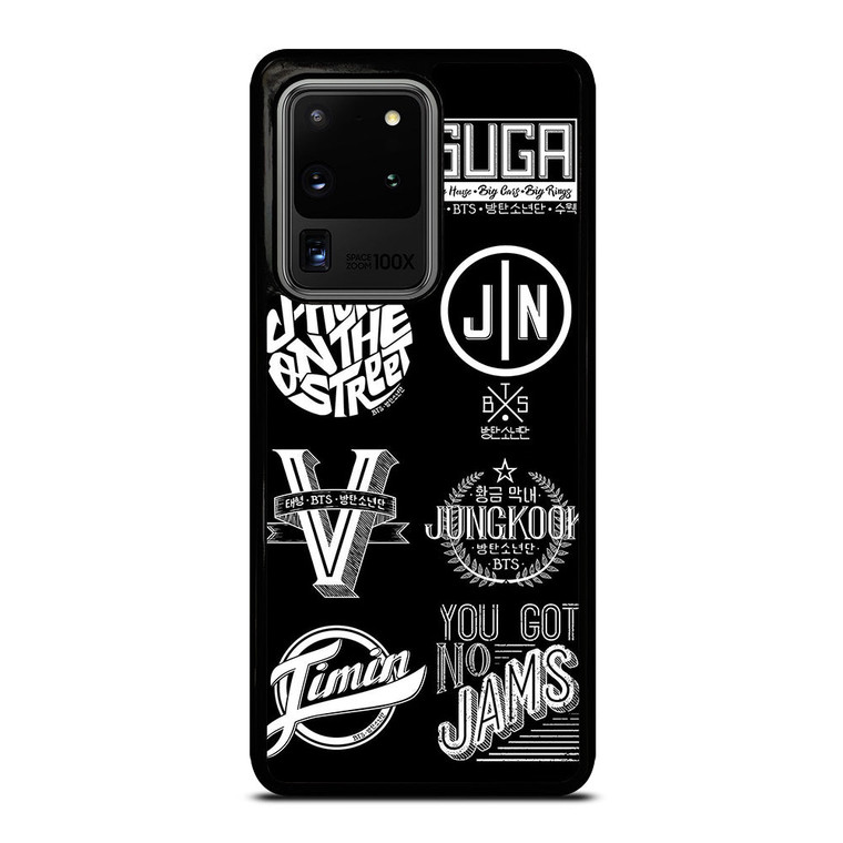 BANGTAN BOYS BTS KPOP LOGO Samsung Galaxy S20 Ultra Case Cover