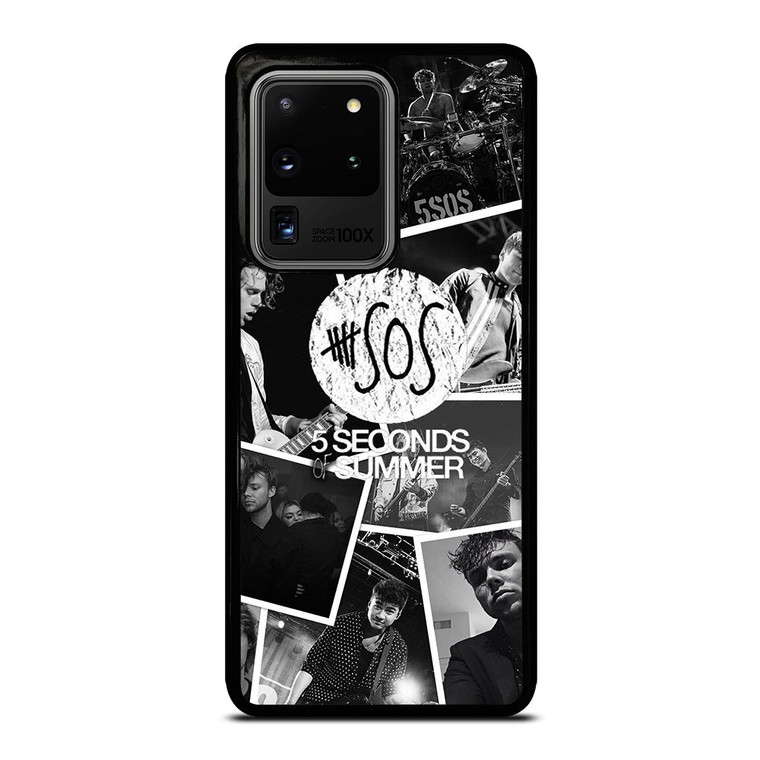 5 SECONDS OF SUMMER COLLAGE Samsung Galaxy S20 Ultra Case Cover