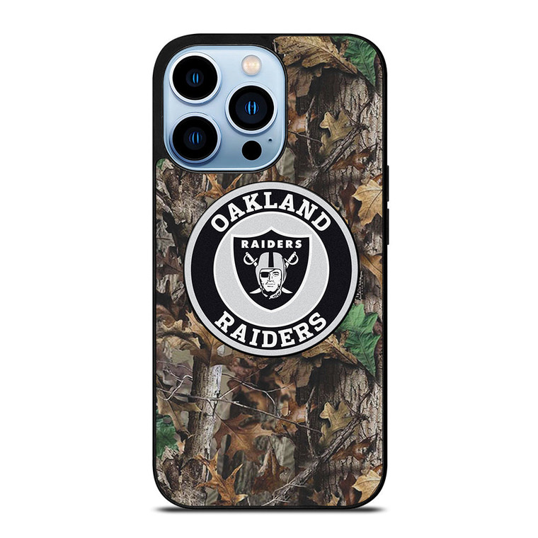 OAKLAND RAIDERS TREE CAMO iPhone 13 Pro Max Case Cover