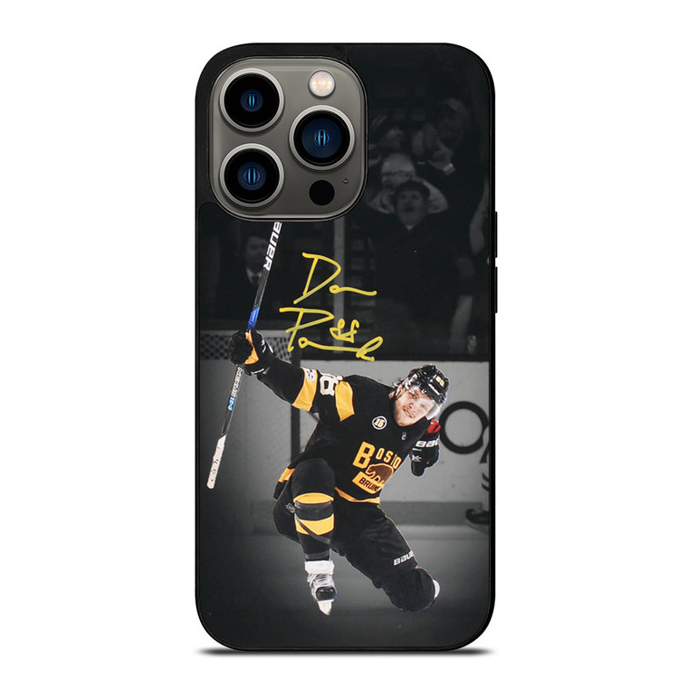 BOSTON BRUINS DAVID PASTRNAK CELEBRATION iPhone 13 Pro Case Cover