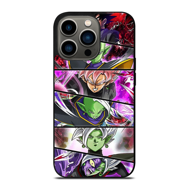 BLACK GOKU X ZAMASU DRAGON BALL iPhone 13 Pro Case Cover
