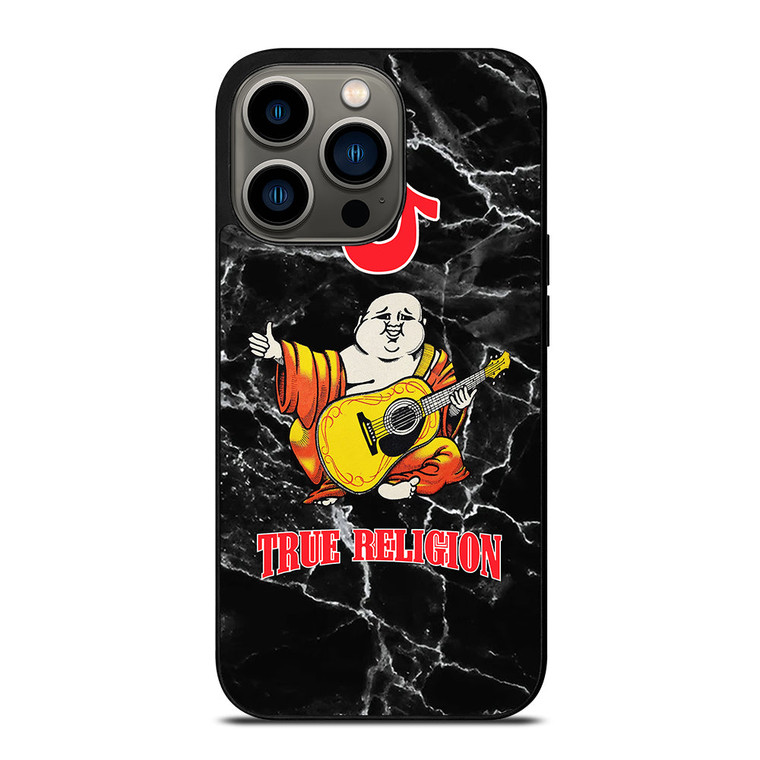 BIG BUDDHA TRUE RELIGION MARBLE 2 iPhone 13 Pro Case Cover