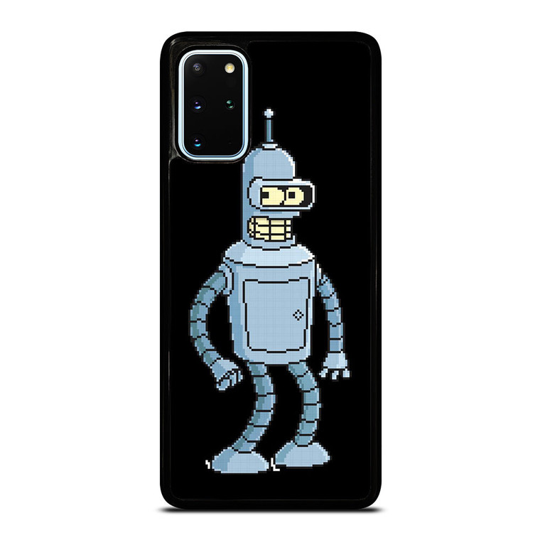 FUTURAMA BENDER 8BIT Samsung Galaxy S20 Plus Case Cover