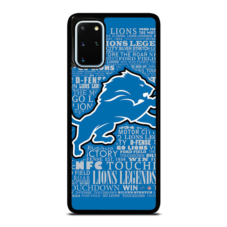 DETROIT LIONS QUOTE Samsung Galaxy S20 Plus Case Cover
