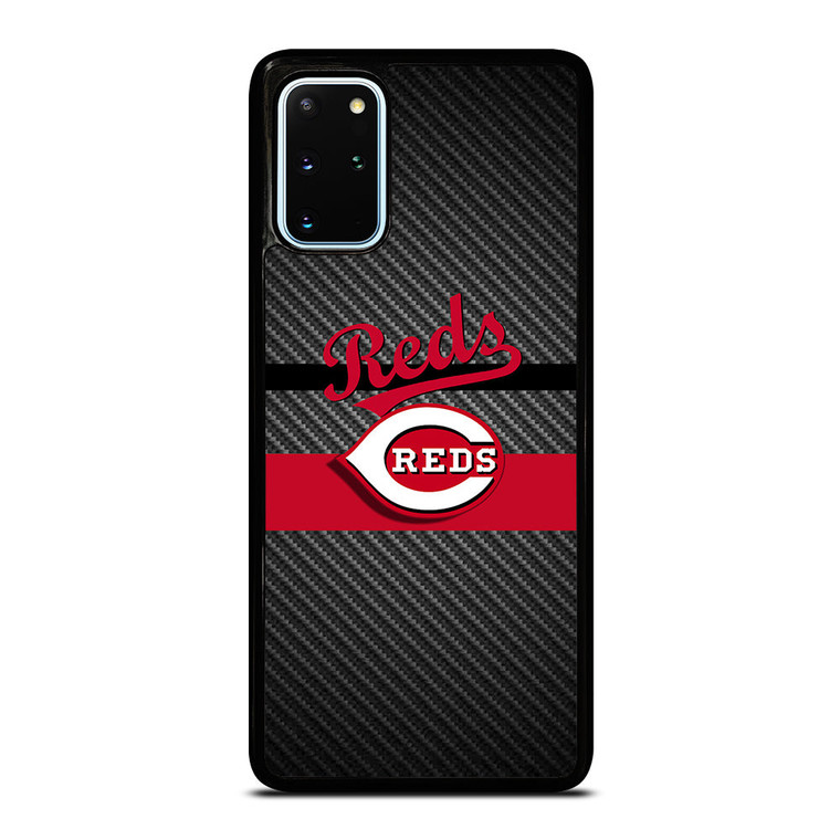 CINCINNATI REDS CARBON Samsung Galaxy S20 Plus Case Cover