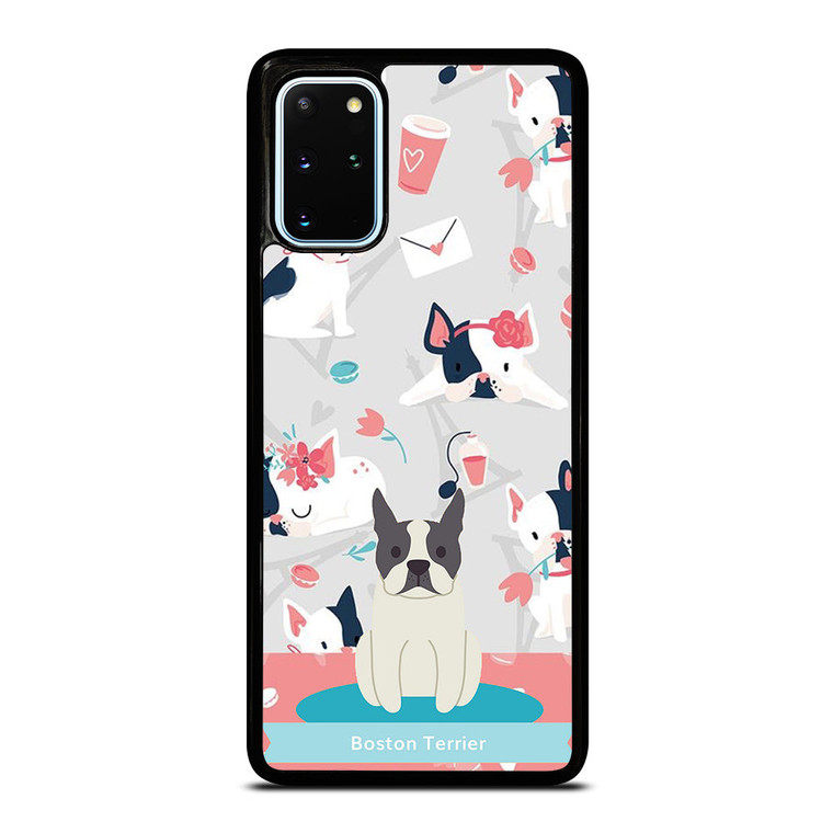 BOSTON TERRIER DOG 1 Samsung Galaxy S20 Plus Case Cover