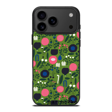MARIMEKKO GREEN HERITAGE iPhone 17 Pro Max Case Cover