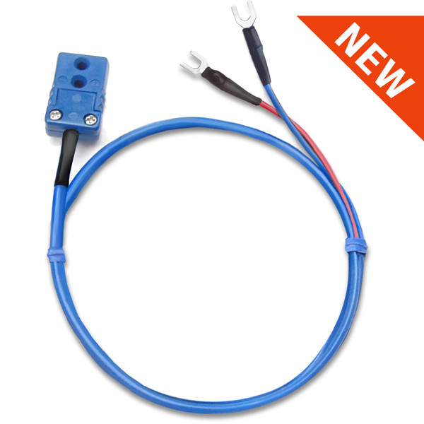 TC Adapter Type T mini-connector / spade lugs / 12" -  5 pack