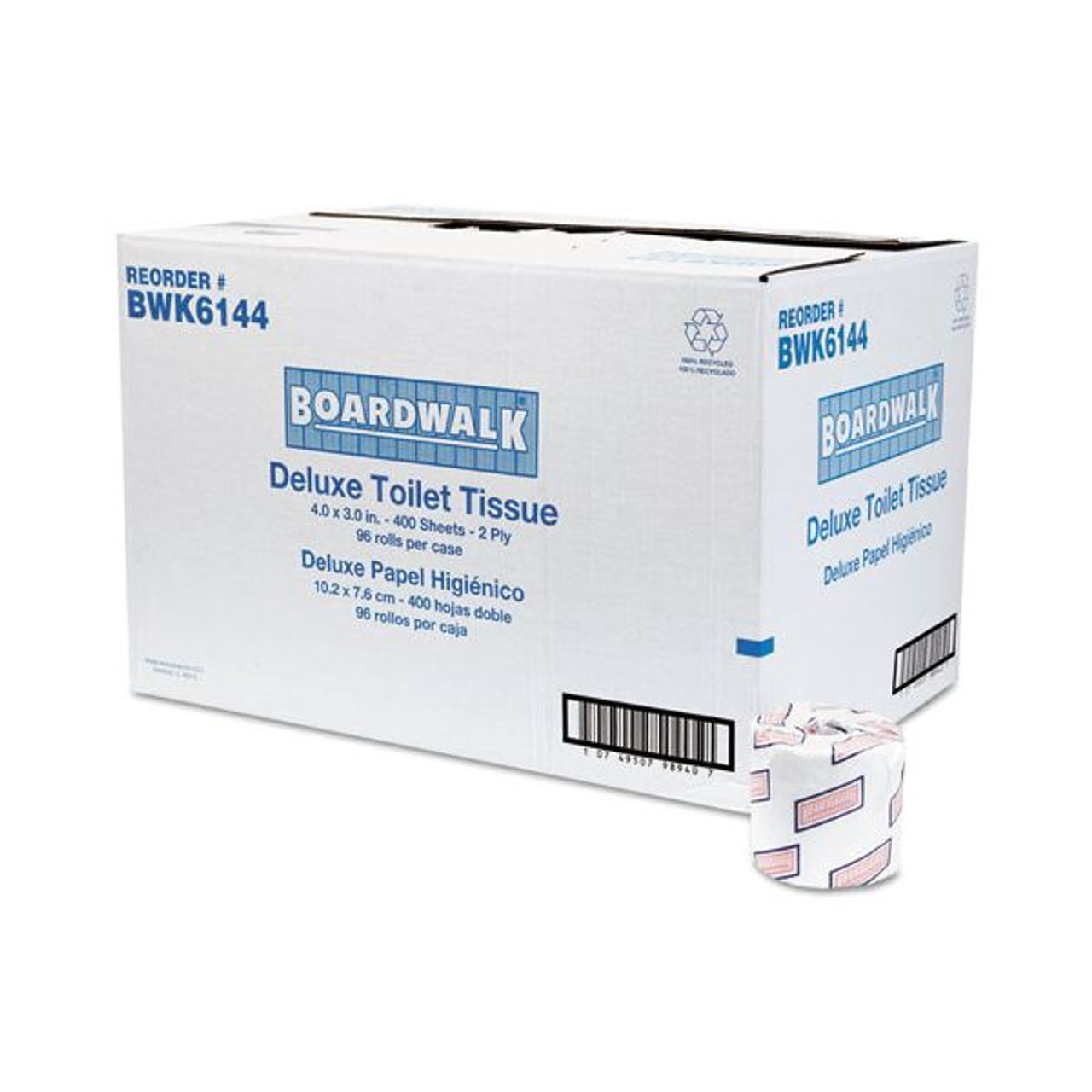 Boardwalk Toilet Tissue (96 roll case)